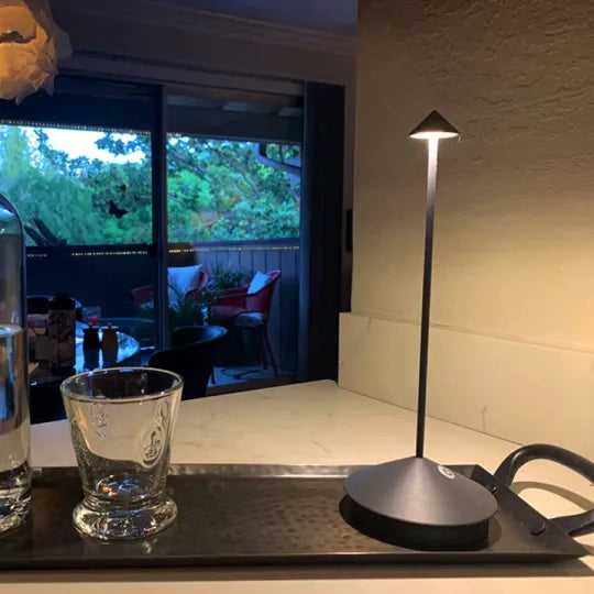 Lampe de table détail