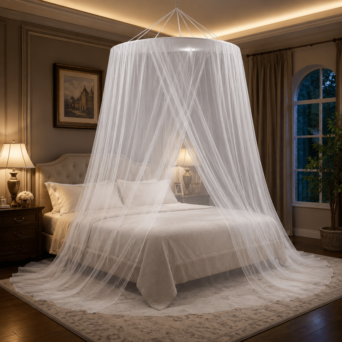 Moustiquaire pliable compacte