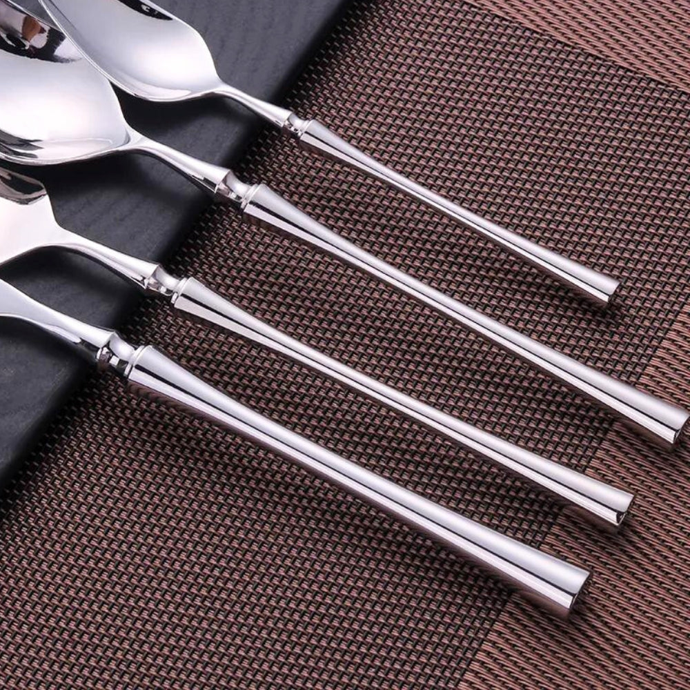 Couverts inox ergonomiques