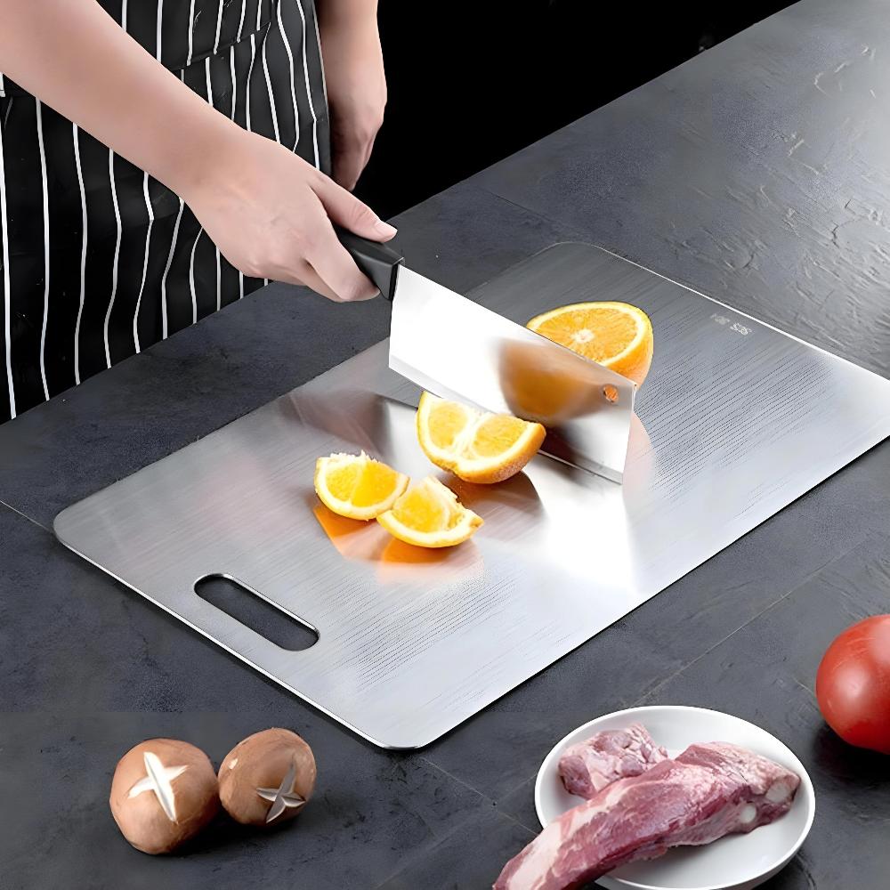 Planche inox détail