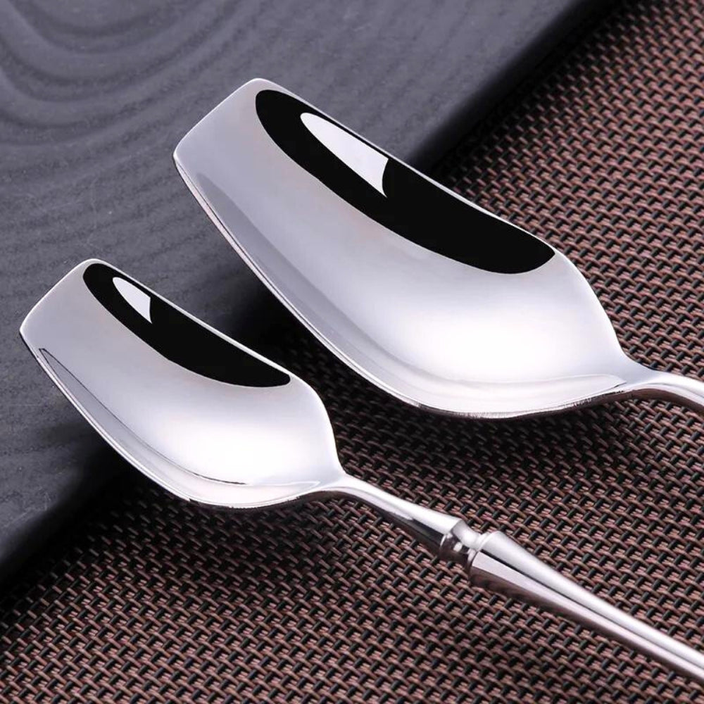 Couverts inox design élégant