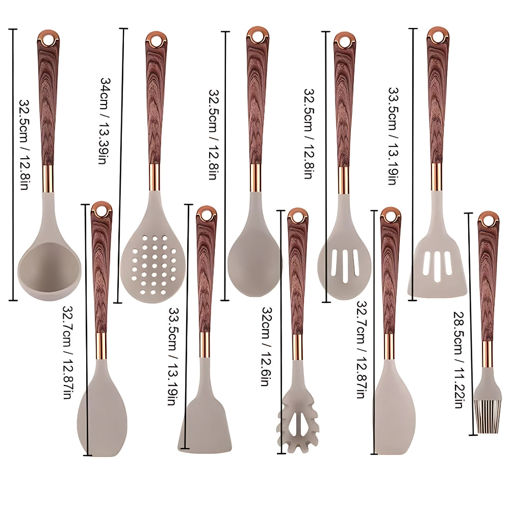 Set ustensiles cuisine moderne