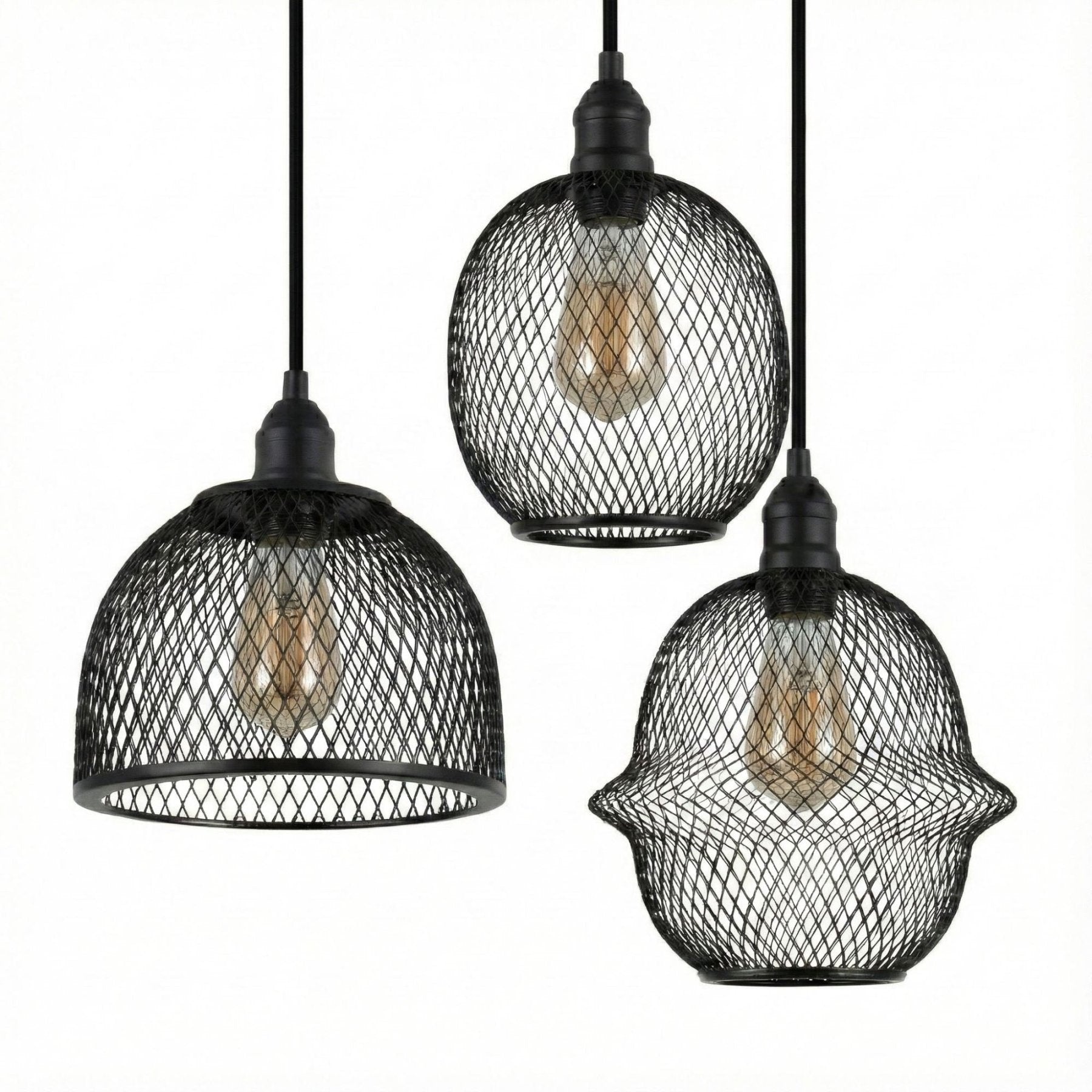 Suspension maille design moderne