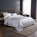 Parure de lit soie Seta Notte chambre italienne