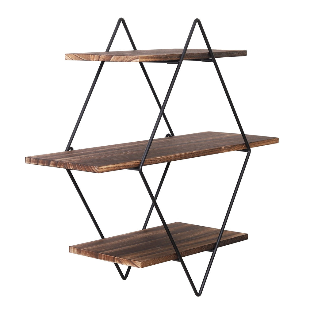Étagère Trio détail bois