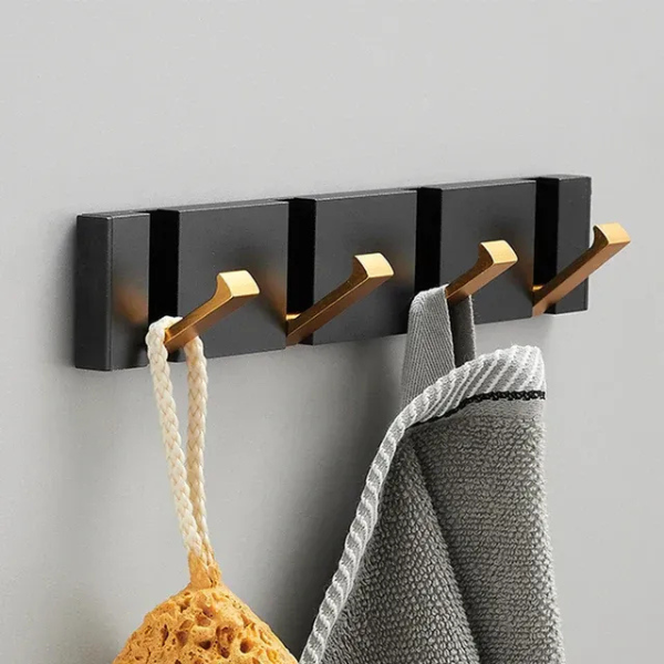Crochet mural noir