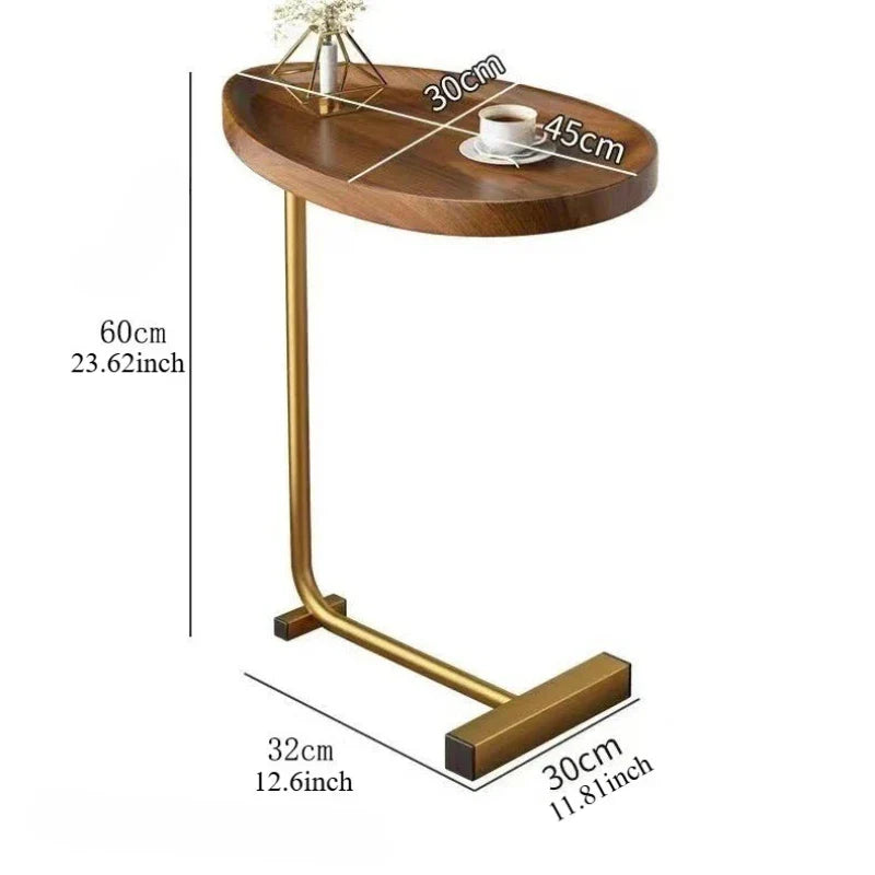 Table d'appoint mobile salon
