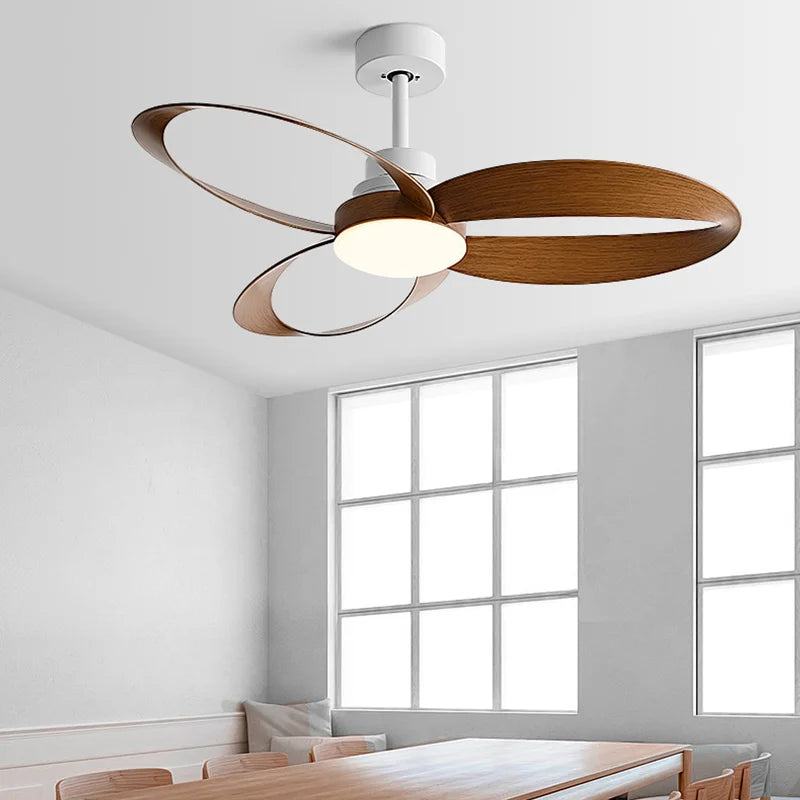 Ventilateur de plafond chambre design minimaliste