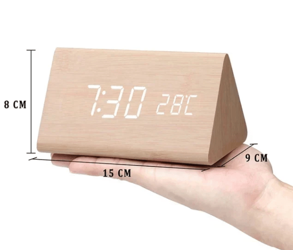 Horloge Voce ambiance nuit