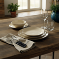 Service Cannella porcelaine sur table italienne