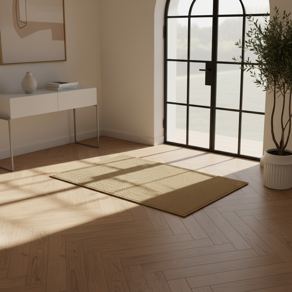 Tapis Soglia en entrée d'un intérieur italien