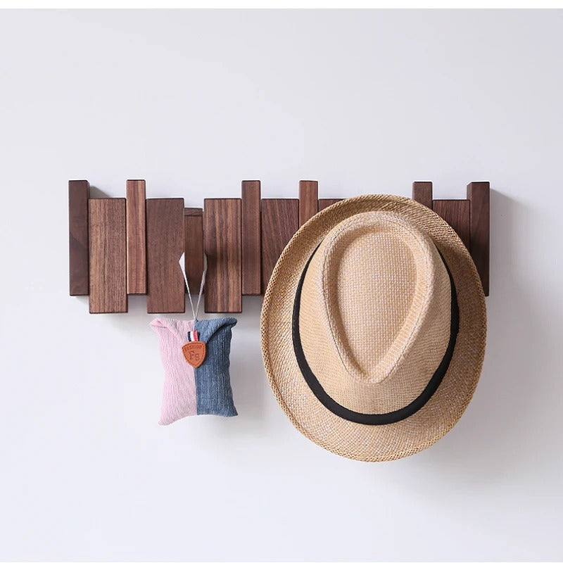 Portemanteau bois détail