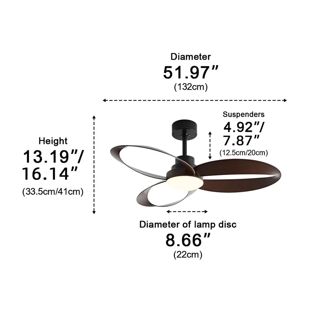 Ventilateur de plafond moteur silencieux