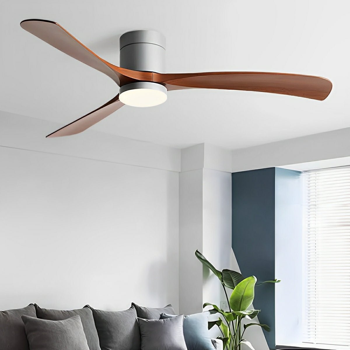 Ventilateur finition bois