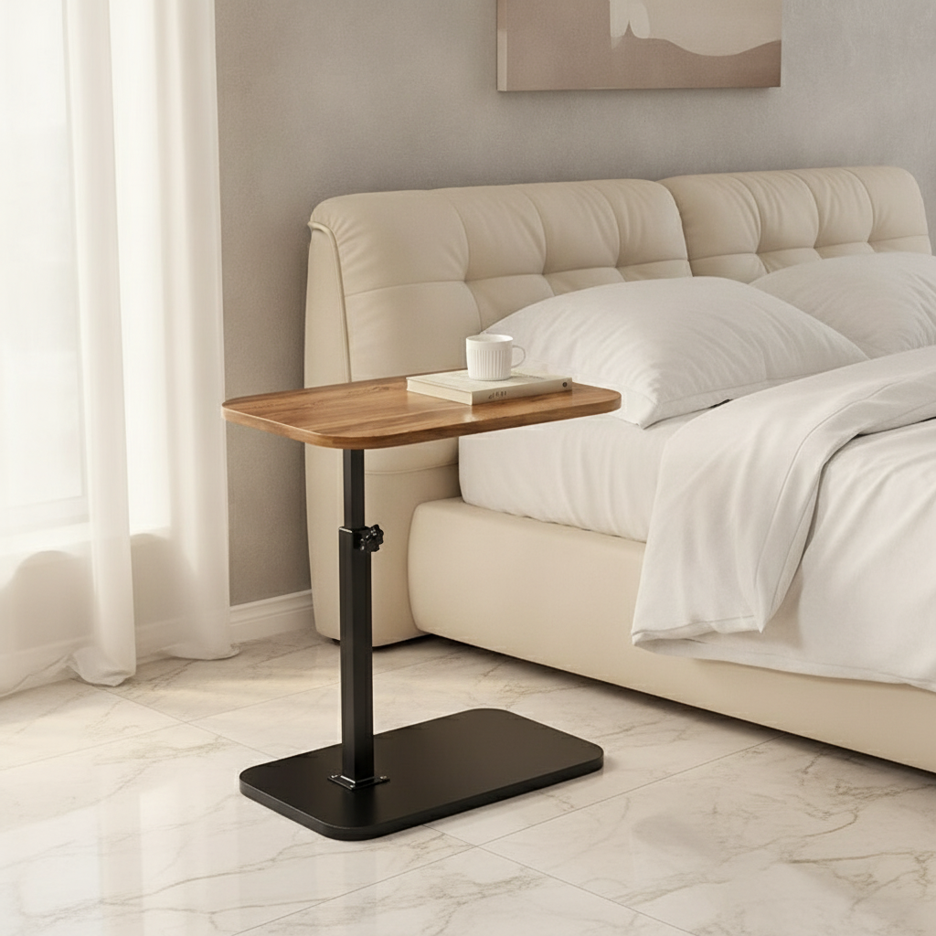 Table réglable Regola noire en chambre italienne